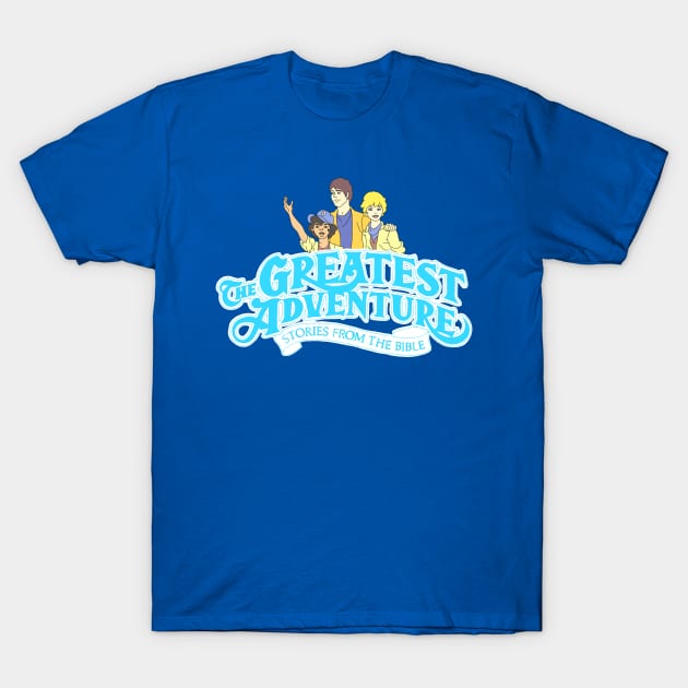 The Greatest Adventure: Stories from the Bible 80’s and 90’s VHS Series T-Shirt by GoneawayGames